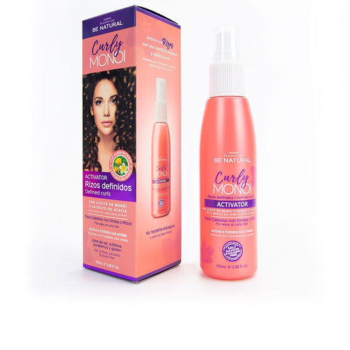 Be Natural Curly Monoi Activador De Rizos Definición De Rizos Perfecta