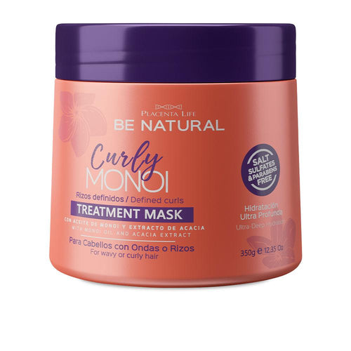Be Natural Curly Monoi Masque Capillaire Hydratation Intense