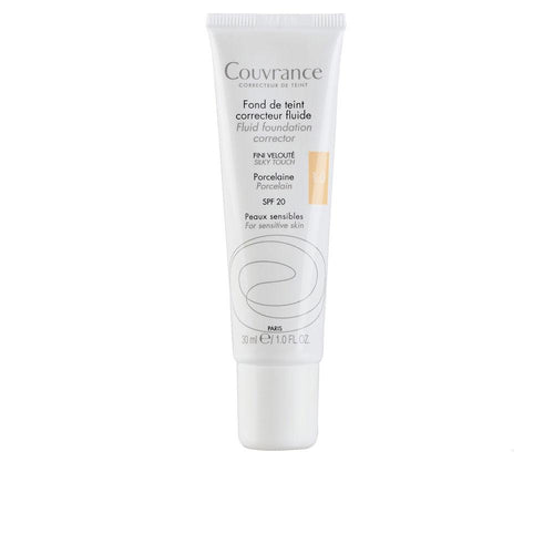 Avène Couvrance Base De Maquillaje Fluida Para Piel Sensible Acabado Natural Perfecto