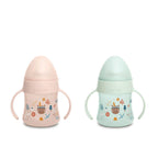 Suavinex Into The Forest Übergangsflasche Mit Griffen Sanfter Sicherer Übergang