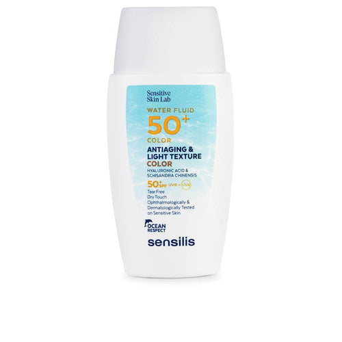 Sensilis Antiaging & Light Texture Crema Color Con Protección Solar Ligereza Y Luminosidad