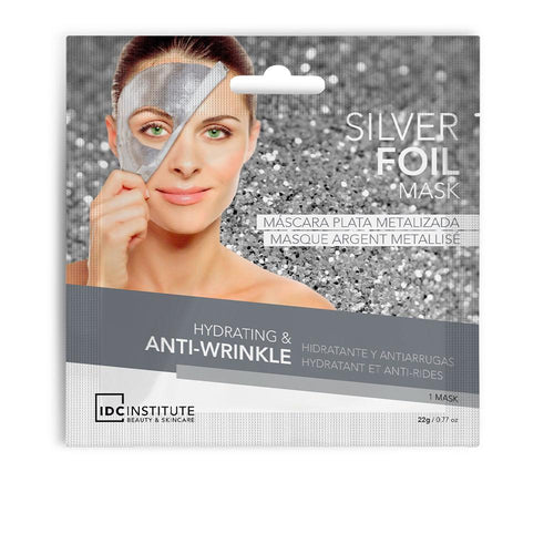Idc Institute Silver Foil Mask Maschera Viso Idratante Anti Invecchiamento