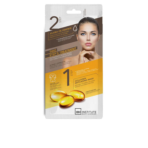 Idc Institute Two Step's Treatment Maschera Viso Anti Aging Effetto Collagene Rivitalizzante