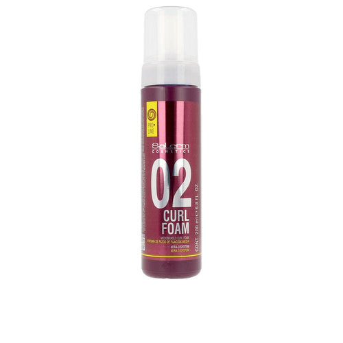 Salerm Curl Mousse Mousse Capilar Para Rizos Definidos Rizos Bien Definidos