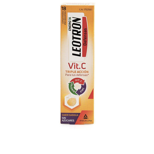 Leotron Vitamina C Leotron Comprimés Effervescents Formule Triple Action