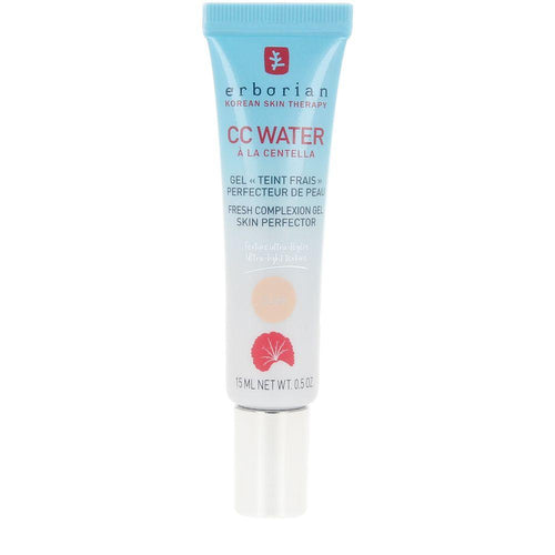 Erborian Cc Water Gel Rafraîchissant Mattifiant Peau Radieuse Sans Brillance