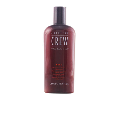 American Crew Soin Des Cheveux Et Du Corps Shampooing Après-Shampooing Et Gel Douche Formule De Soin Naturelle