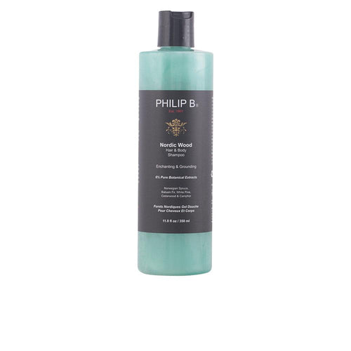 Philip B Nordic Wood Shampoing Pour Cheveux Et Corps Propre Et Revitalisant
