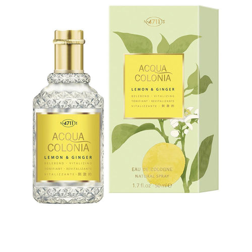 4711 Acqua Colonia Lemon And Ginger Perfume Eau De Cologne Summer Vibe