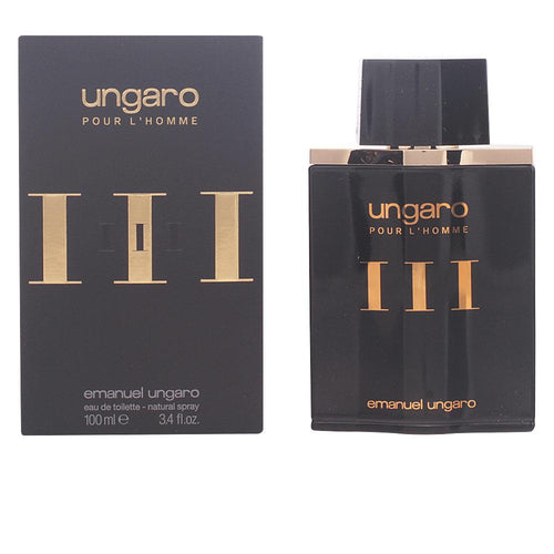 Emanuel Ungaro Ungaro Pour L'homme Iii Eau De Toilette Parfum Élégance Pour Hommes Exigeants