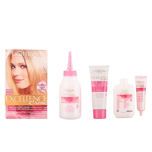 L'Oréal Paris Excellence Crema Tinte Para Color De Cabello Permanente Cobertura Total Canas