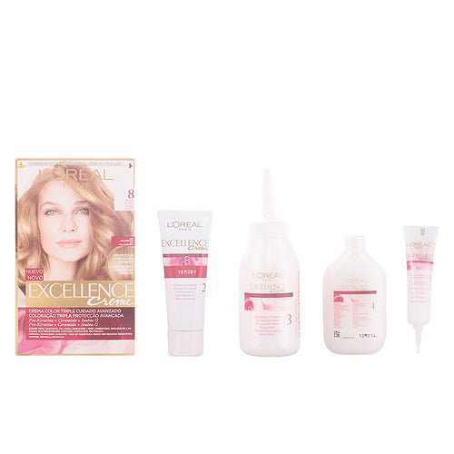 L'Oréal Paris Excellence Crema Tinte Para Color De Cabello Permanente Cobertura Total Canas
