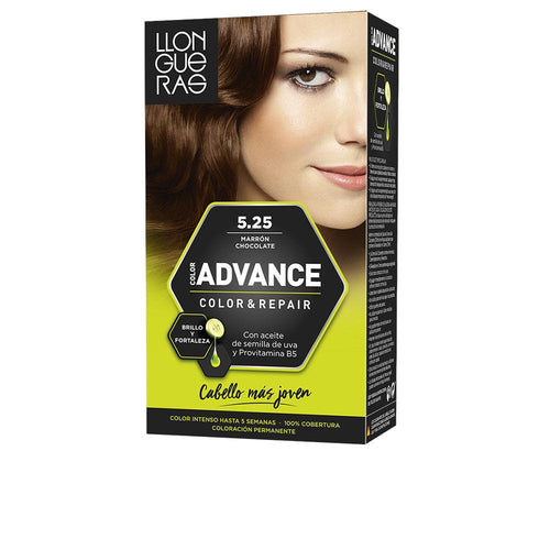 Llongueras Color Advance Tintura Permanente Capelli Copertura Grigi Brillante