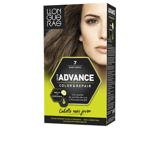 Llongueras Color Advance Tintura Permanente Capelli Copertura Grigi Brillante