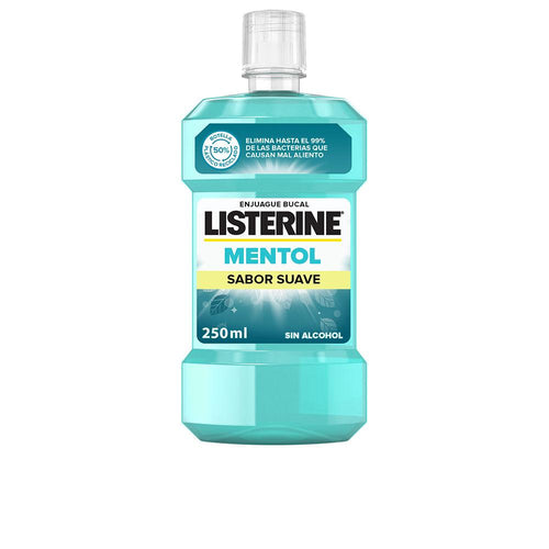 Listerine Mentol Suave Mouthwash 24 Hour Plaque Defense
