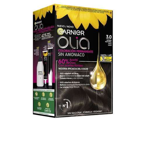 Garnier Olia Permanent Hair Color Ammonia Free Radiant Shine