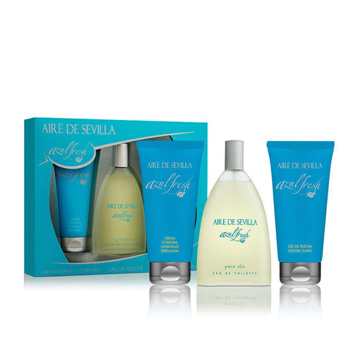 Aire Sevilla Aire De Sevilla Azul Fresh Set Parfum Eau De Toilette Fresh And Uplifting Aroma