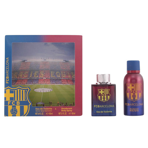 Sporting Brands F.C. Barcelona Set Parfum Eau De Toilette Et Déodorant Frais Naturel