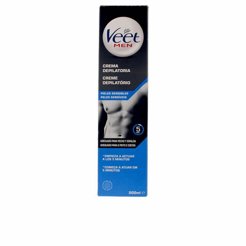 Veet Men Hair Removal Gel Cream For Sensitive Skin Smooth Skin In An Instant
