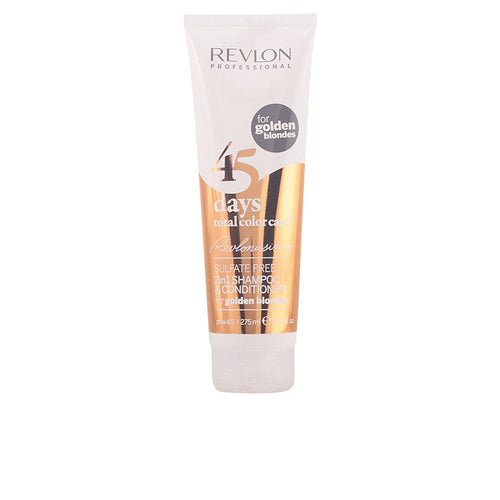 Revlon Revlonissimo Color Care 2in1 Shampoo Und Spülung Für Golden Blonde Haare Brillante Farbe Und Weichheit
