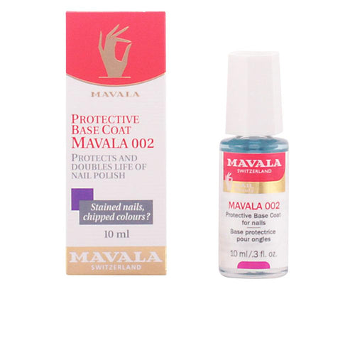 Mavala Base Tratante Base Coat Nails Protected Longer