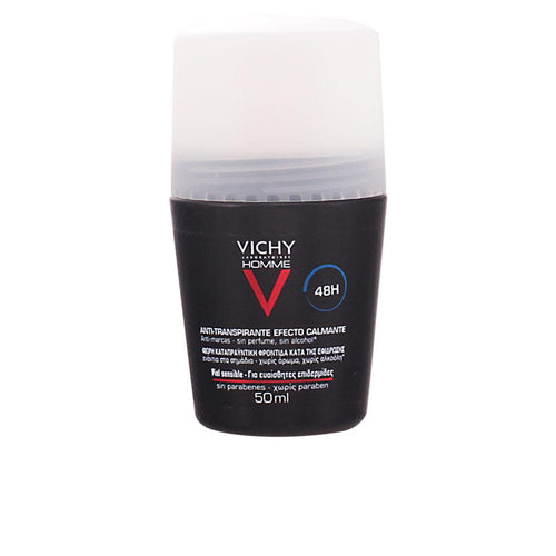 Vichy Vichy Homme Roll On Deodorant For Sensitive Skin 48 Hour Skin Protection