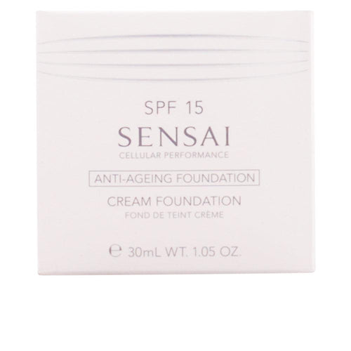 Sensai Cellular Performance Fond De Teint Crème Nourrissante Anti Âge Hydratation Radieuse En Continu