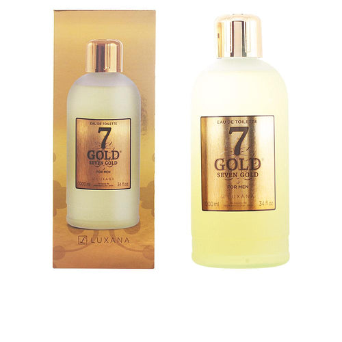Luxana Seven Gold Eau De Toilette Perfume Fragancia Amaderada Especiada