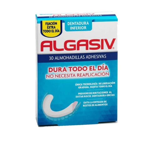Algasiv Algasiv Denture Adhesive Pads Secure Hold All Day