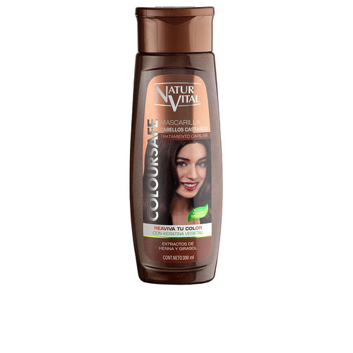 Natur Vital Mascarilla Coloursafe Maschera Per Capelli Lucentezza Protezione
