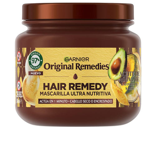 Garnier Original Remedies Haarmaske Avocado Und Shea Natürliche Frizz Kontrolle