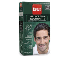 Kerzo Gel-Crema Colorante Capelli Per Uomini Senza Ammoniaca Look Naturale