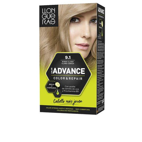 Llongueras Color Advance Tintura Permanente Capelli Copertura Grigi Brillante