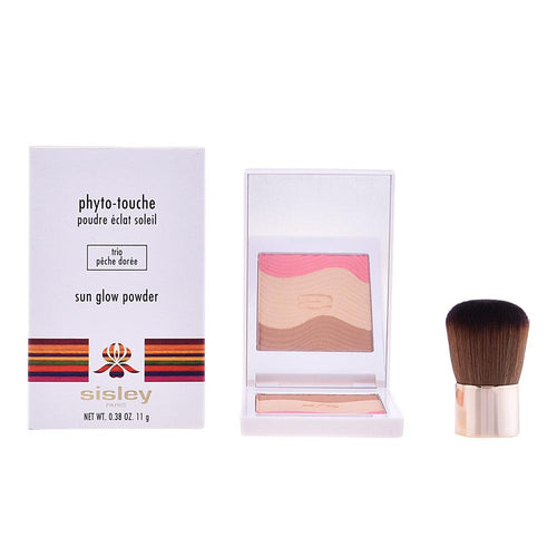 Sisley Phyto-Touche Polvo Bronceador Trio Miel Cannelle Brillo Radiante A Medida