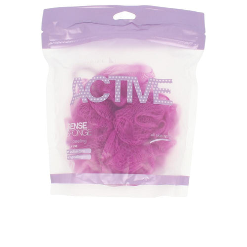 Suavipiel Active Esponja Floral Bath Sponge For Gentle Exfoliation Gentle Exfoliation And Glow