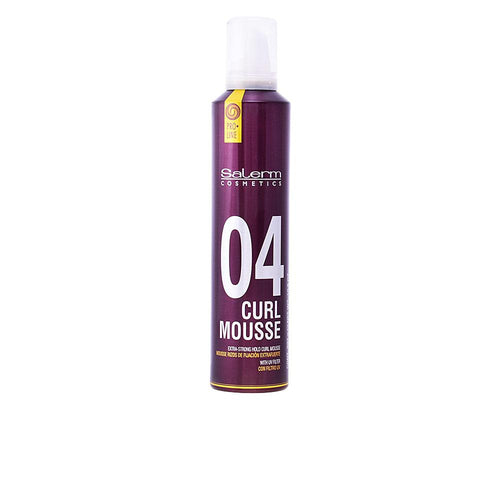 Salerm Curl Mousse Extra Strong Para Rizos Perfectamente Definidos