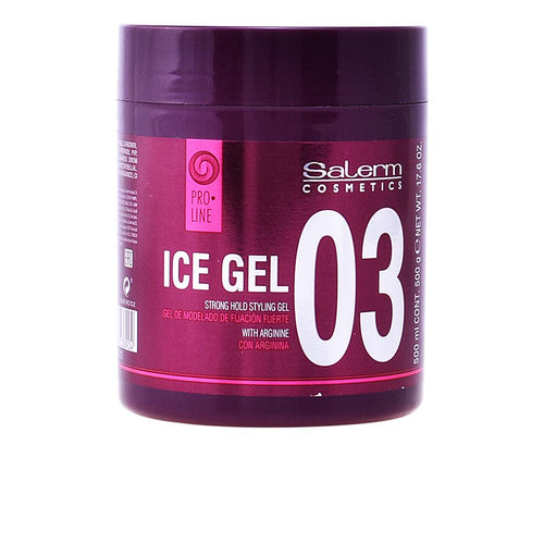Salerm Ice Gel Gel Coiffant Pour Cheveux Tenue Ferme Exceptionnelle