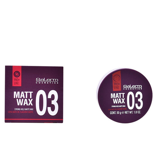 Salerm Matt Wax Cera De Peinar Strong Hold Acabado Mate Perfecto