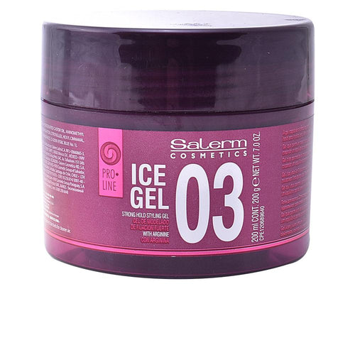 Salerm Ice Gel Gel De Coiffage Pour Cheveux Fixation Exceptionnelle