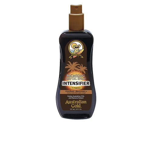 Australian Gold Bronzing Intensifier Huile Sèche Avec Spray Bronzant Hydratation Profonde Et Éclat