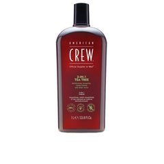 American Crew Crew Hair & Body Care 3 In 1 Shampoo Balsam Und Körperwaschgel Reine Frische Und Pflege