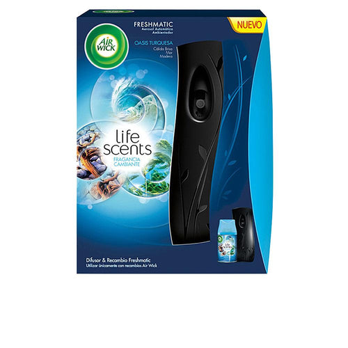 Air Wick Freshmatic Diffuseur D'Air Automatique Oasis Notes Océaniques Boisées