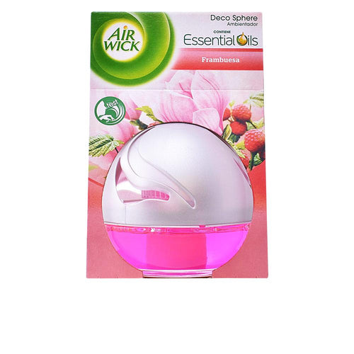 Air-Wick Deco Sphere Raspberry Air Freshener Fruity Aroma Lasting