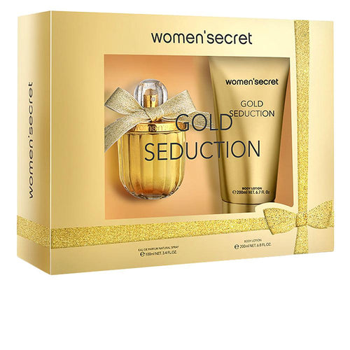 Women'secret Gold Seduction Perfume Eau De Parfum Set Encanto Irresistible