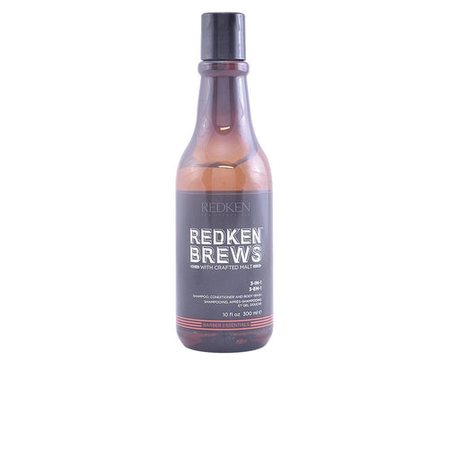 Redken Brews Redken Brews 3 En 1 Champú Acondicionador Y Gel De Ducha Para Hombres Cuidado Total
