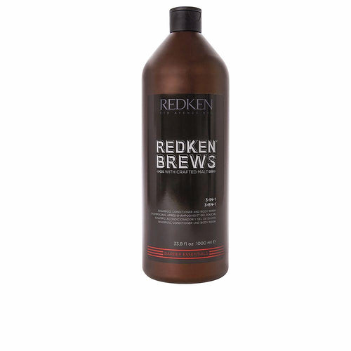 Redken Brews Redken Brews Gel 3 En 1 Cabello Y Cuerpo Cuidado Total Para Hombres
