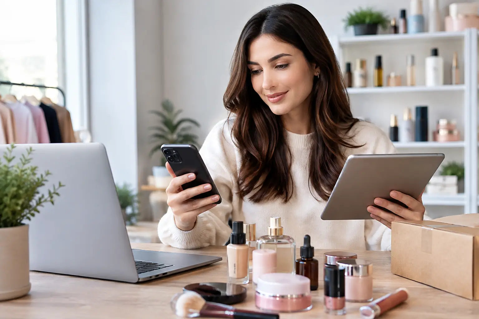 Rivendita multicanale cosmetici per crescere
