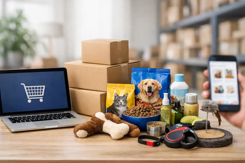 Prodotti animali dropshipping e-commerce che vendono