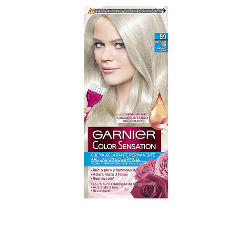 Garnier Color Sensation Coloración Capilar Permanente Cobertura Perfecta De Grises