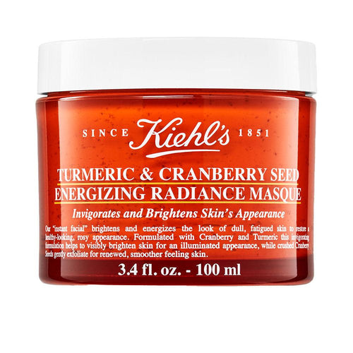 Kiehl's Face Kiehl's Energizing Radiance Facial Mask Turmeric And Cranberry Seed Brighten And Revitalize Skin
